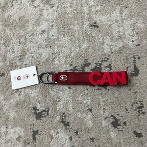 Lululemon Canada Olympics Letter Keychain Brand New